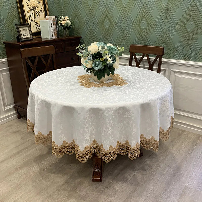 Lace Round Tablecloth