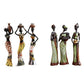 3pcs/set African Women Figurines