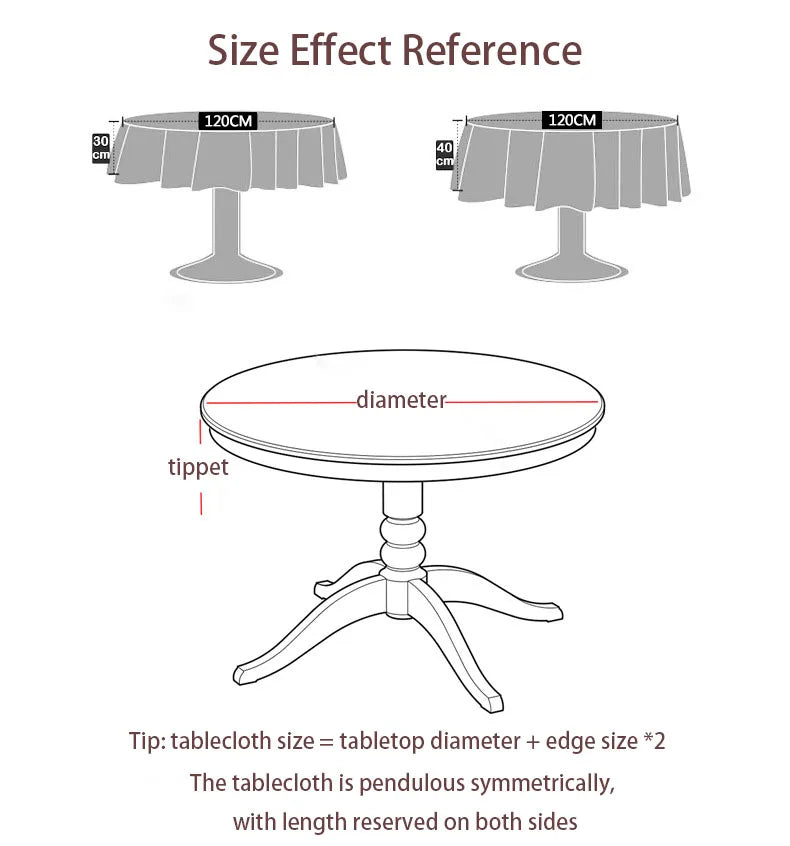 Lace Round Tablecloth