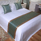 European Style Bed Runner/Pillowcases