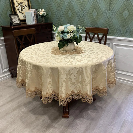 Lace Round Tablecloth