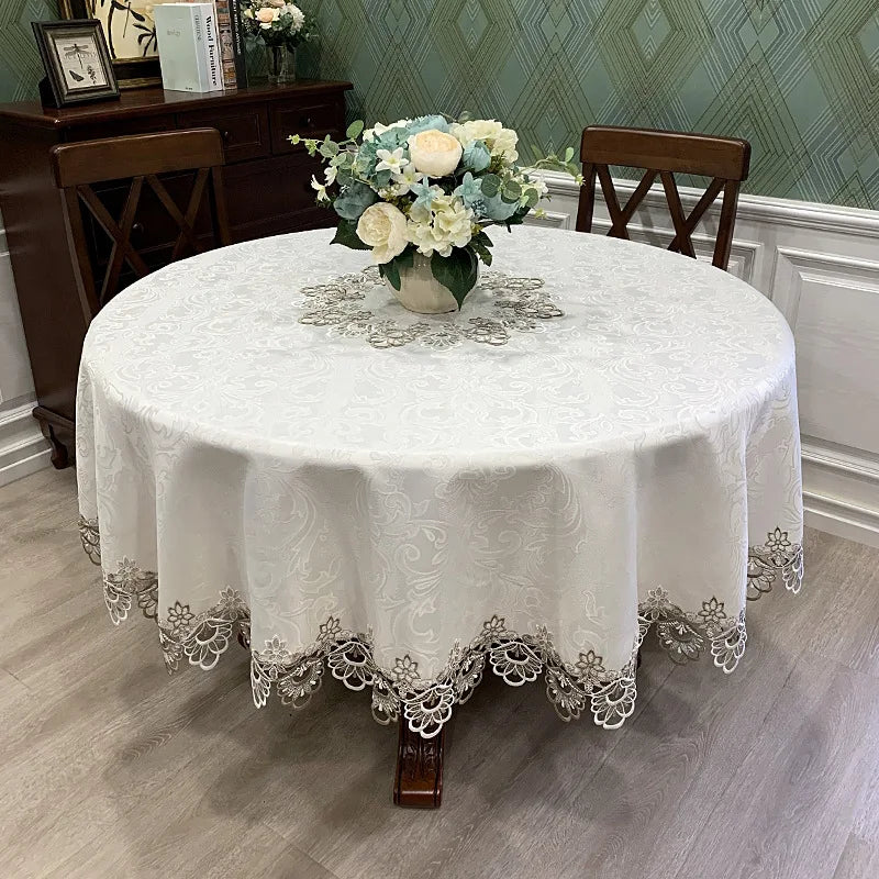 Lace Round Tablecloth