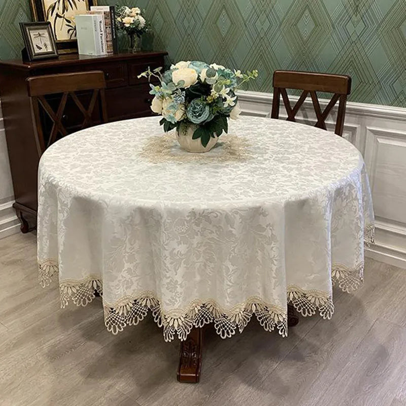 Lace Round Tablecloth