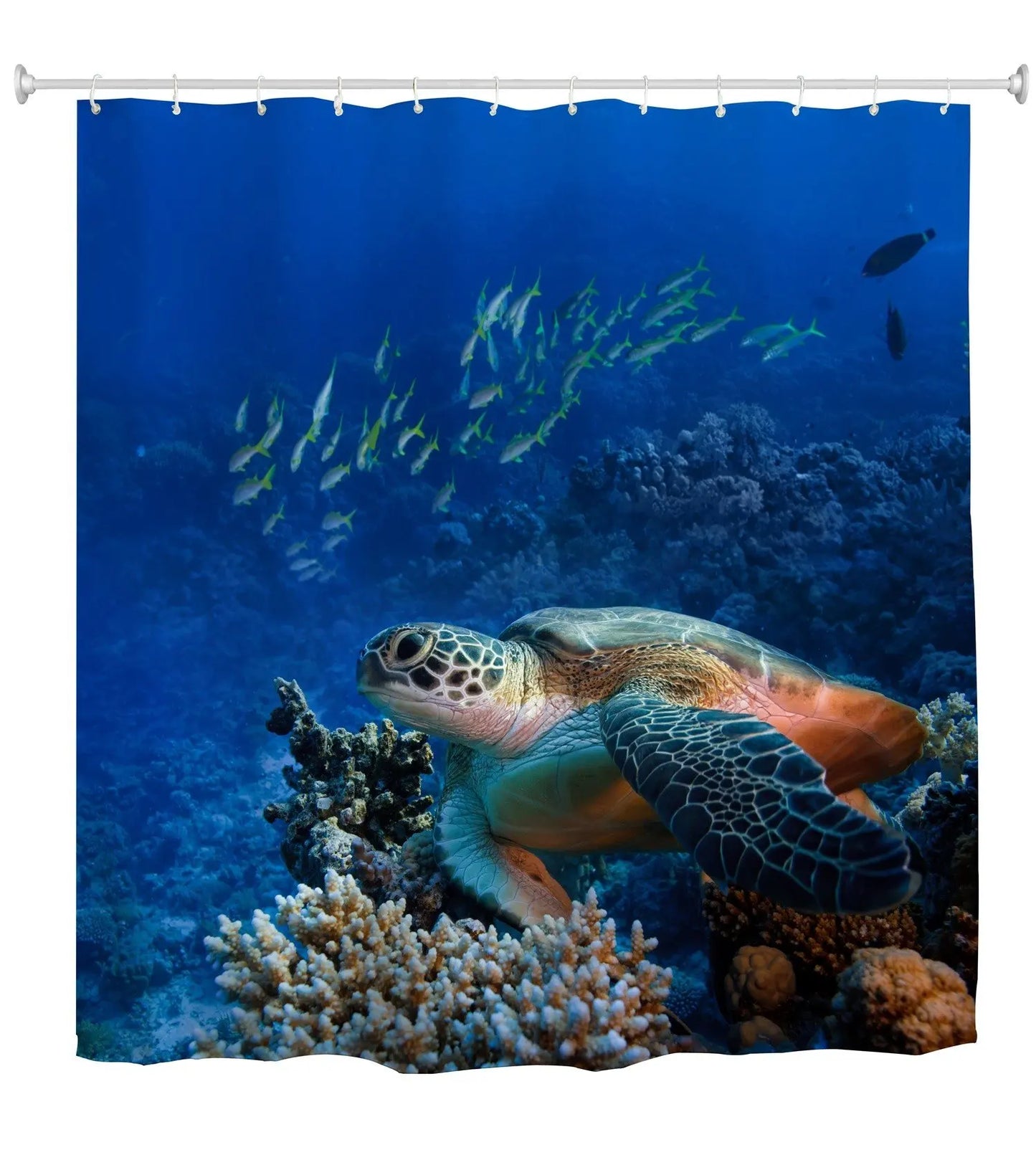 Dolphin Shower Curtain 3D