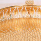 Golden Vintage Fruit Tray