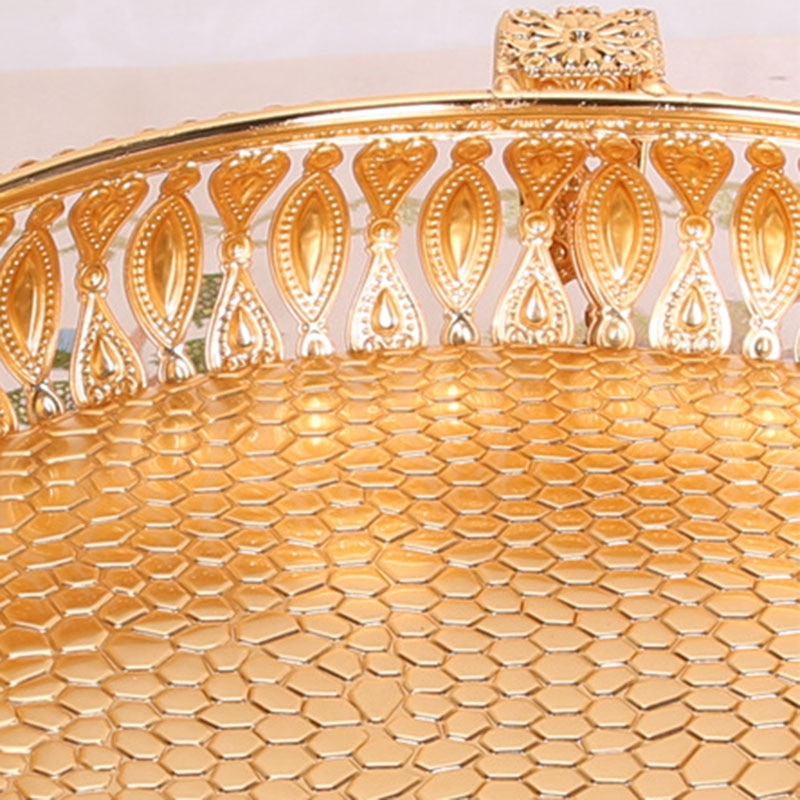 Golden Vintage Fruit Tray