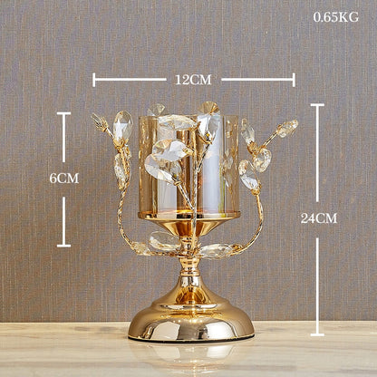 Branch Crystal Candle Holder