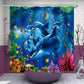 Dolphin Shower Curtain 3D