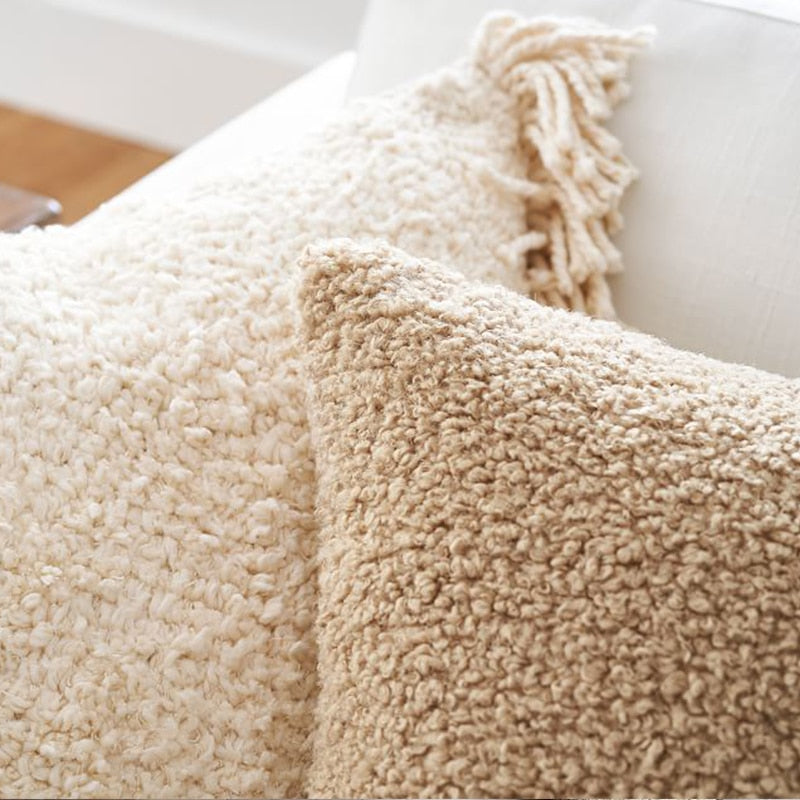 Cozy Faux Fur Cushion Cover