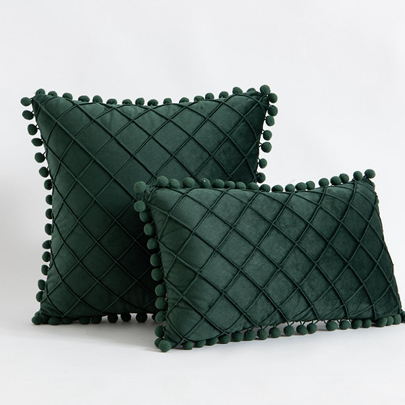 Nordic Diamond Pillow Covers