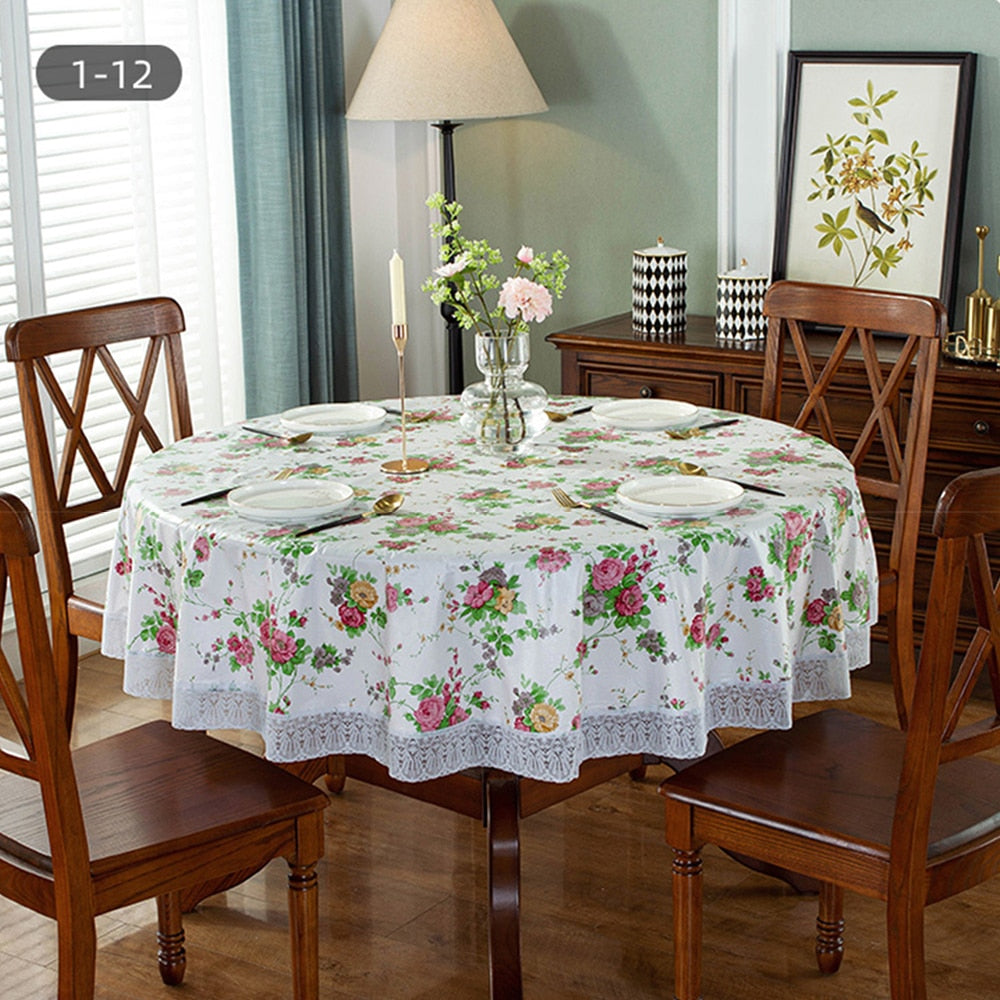 Amanda Round Tablecloth