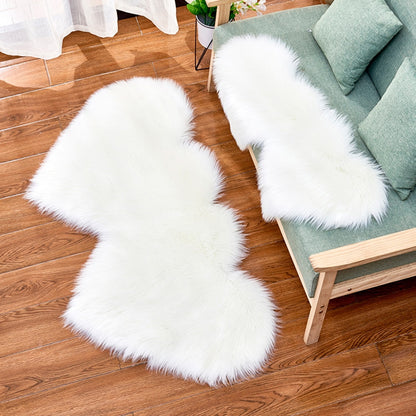 Double Heart Rug