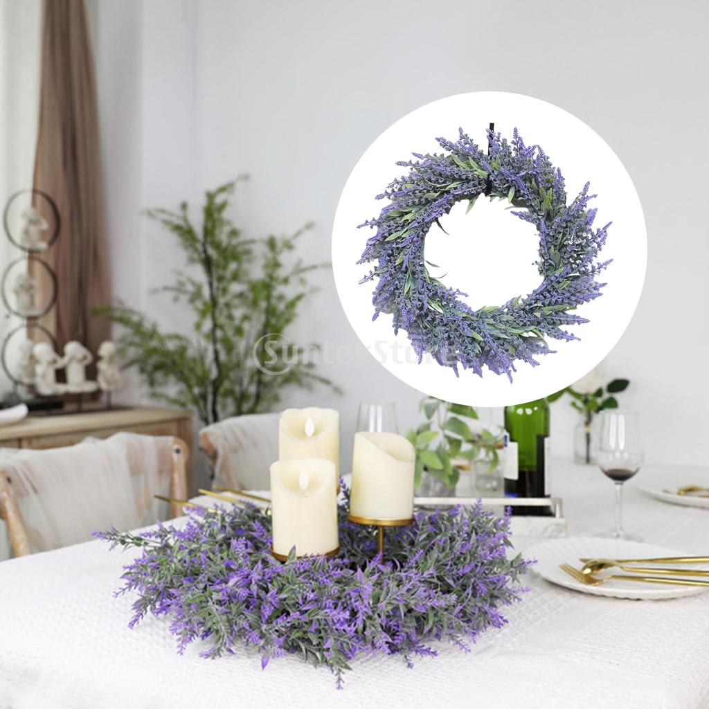 Purple 18-inch Wreath