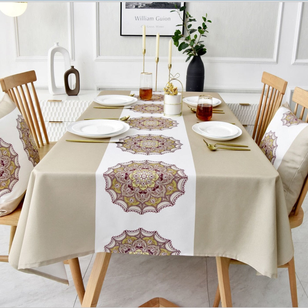 Modern Bohemian Elegant Tablecloth