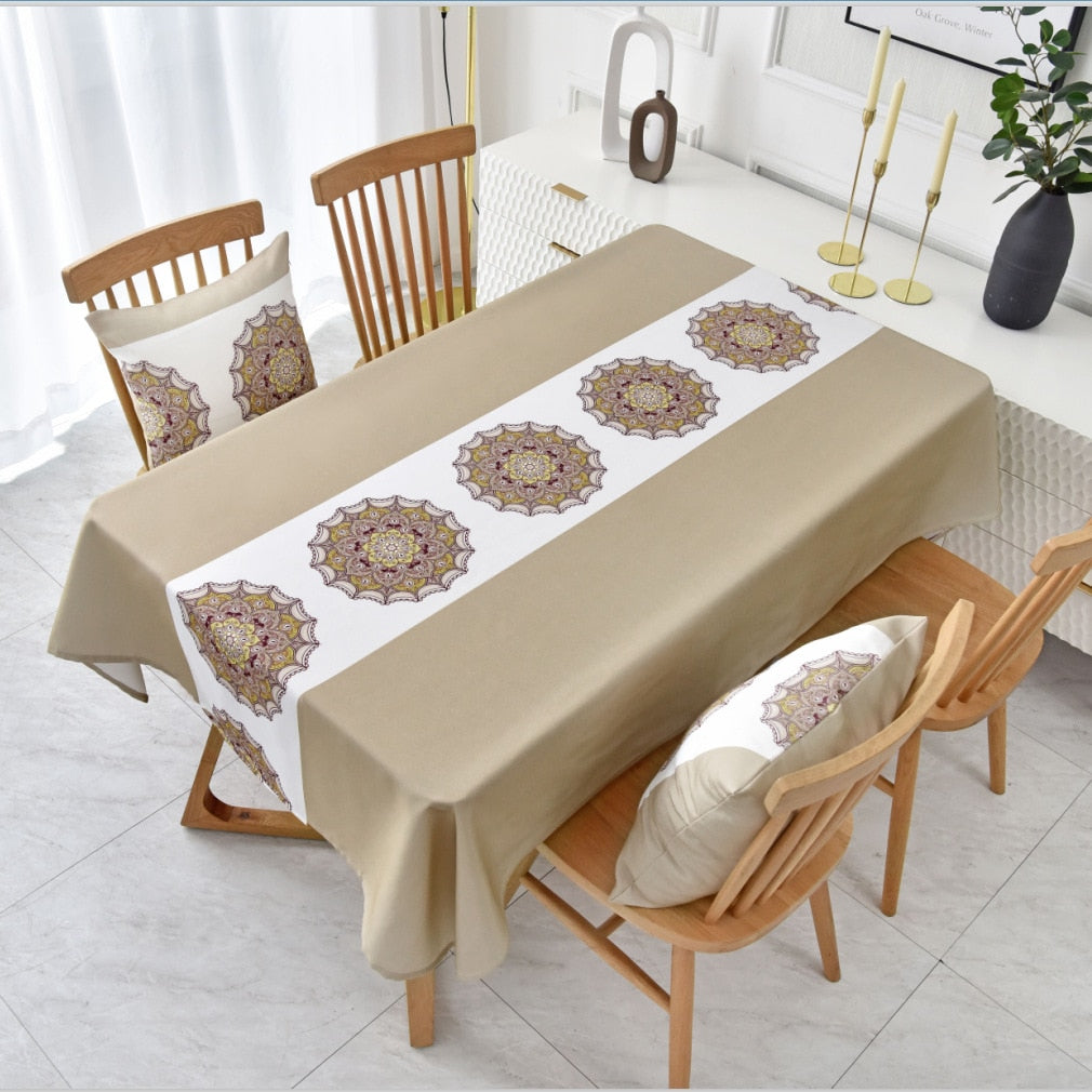 Modern Bohemian Elegant Tablecloth