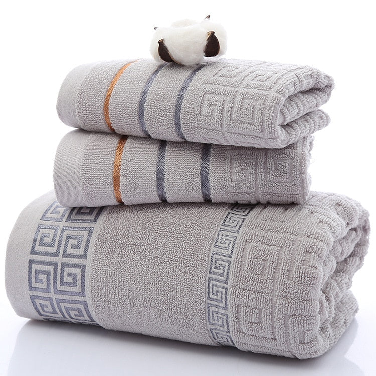 Tiffany Quick Drying Cotton Towel 3PCS/Set