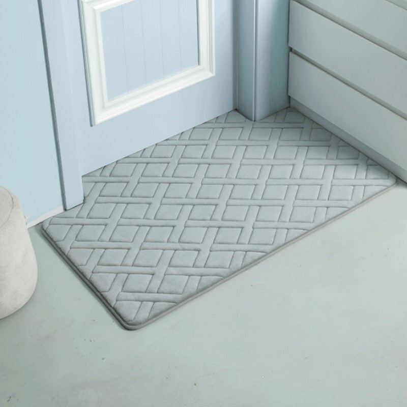 Diamond Shower Bathroom Floor Mat