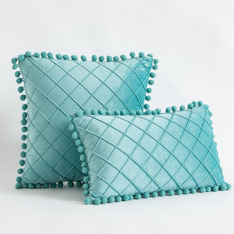 Nordic Diamond Pillow Covers