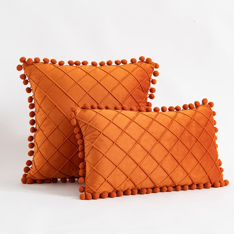 Nordic Diamond Pillow Covers