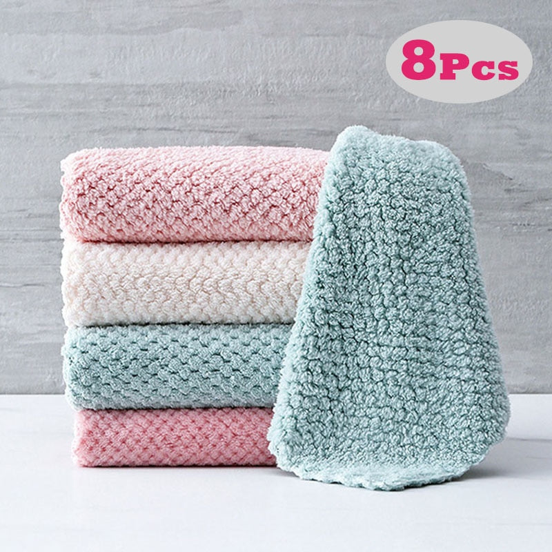 Soft Microfiber Kitchen Towels