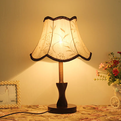 Tiffany Wooden Table Lamp