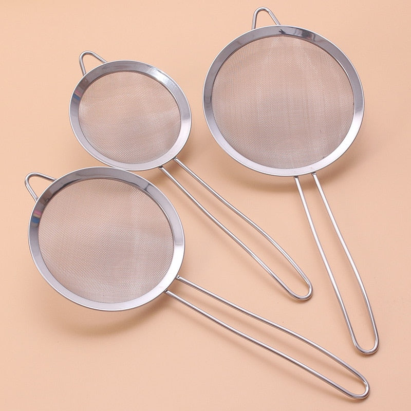 3Pcs/Set Stainless Steel Strainers