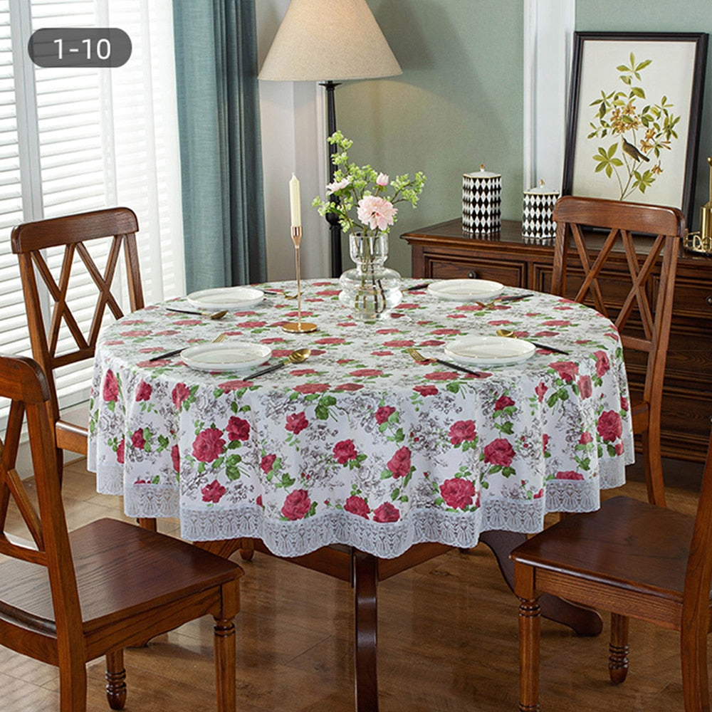 Amanda Round Tablecloth