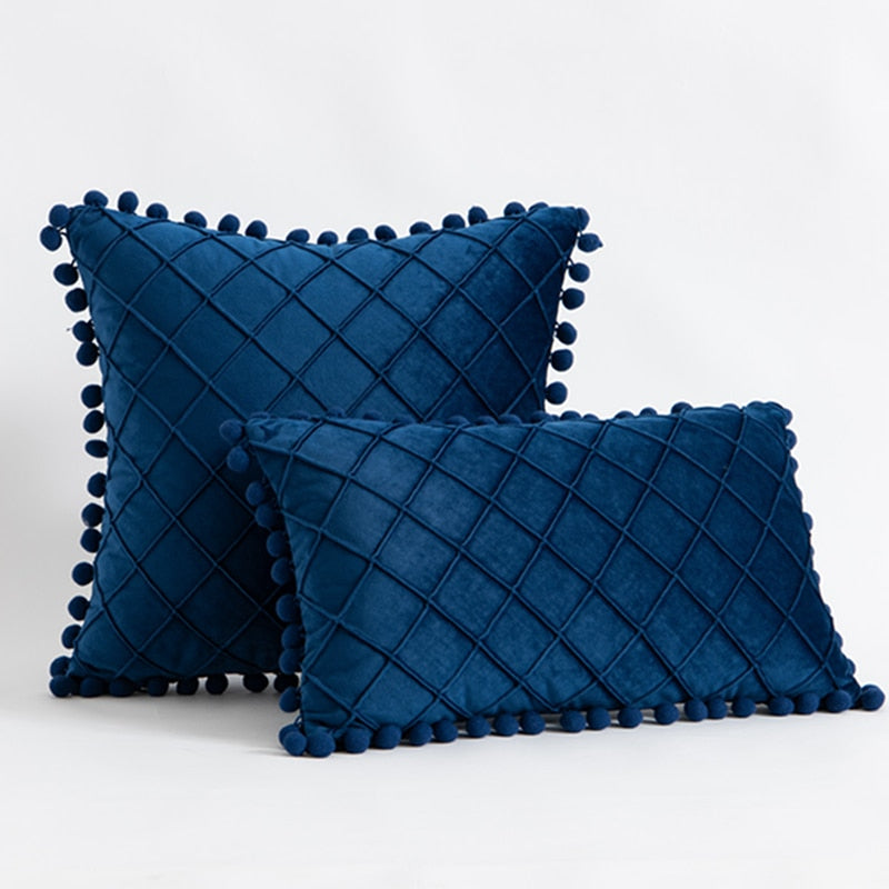 Nordic Diamond Pillow Covers