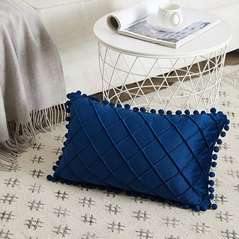 Nordic Diamond Pillow Covers