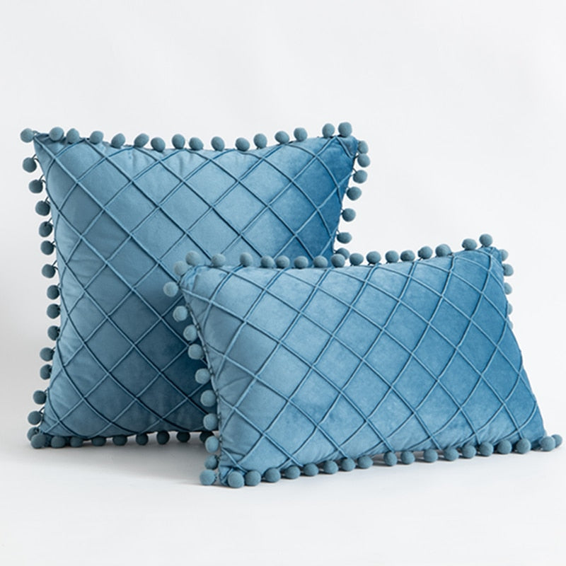 Nordic Diamond Pillow Covers