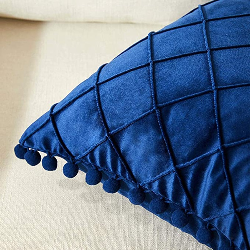 Nordic Diamond Pillow Covers