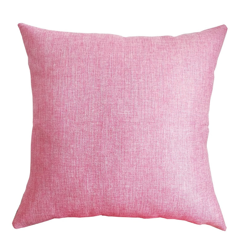 Melanie Pink Letter Cushion Cover