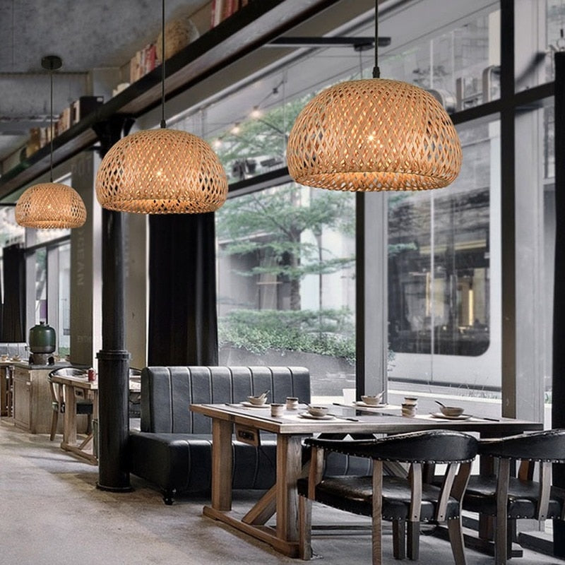 Rattan Pendant Light