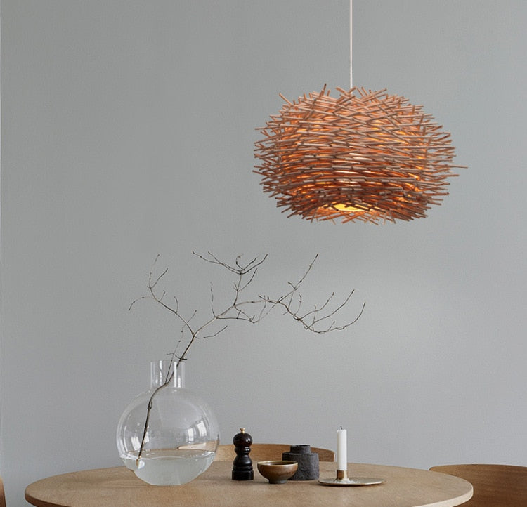 Rattan Pendant Light