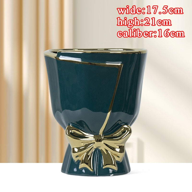 Butterfly Bouquet Shaped Vase