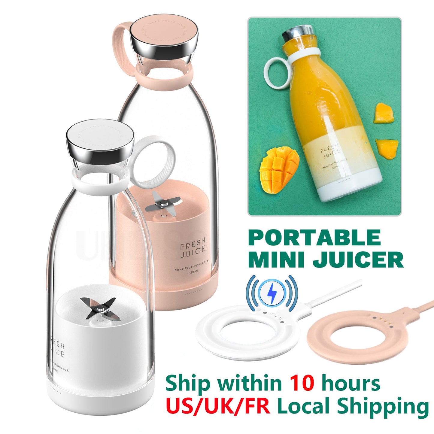 Portable Super Blender Bottle