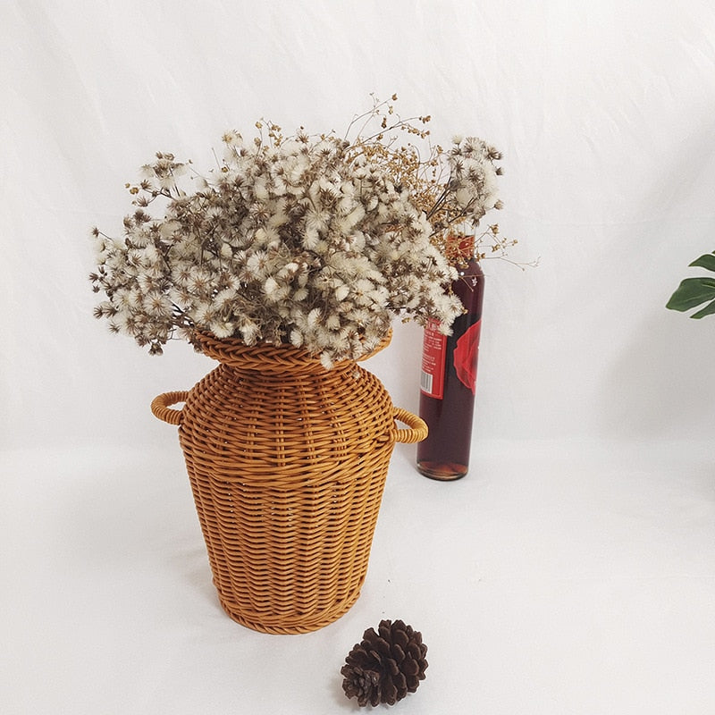 Rattan Woven Vase