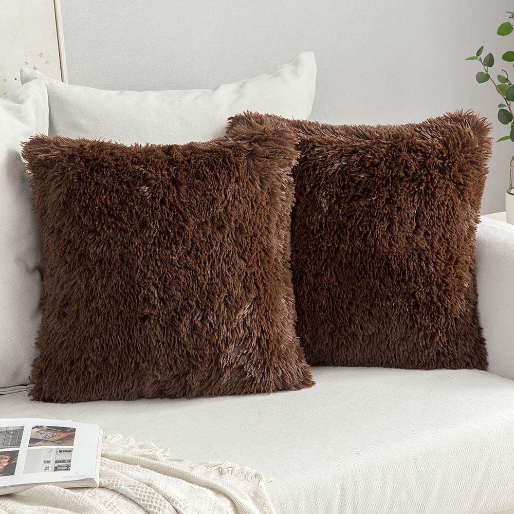 Soft Faux Fur Cushion Cover