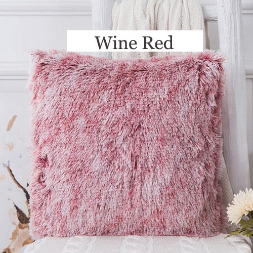 Soft Faux Fur Cushion Cover