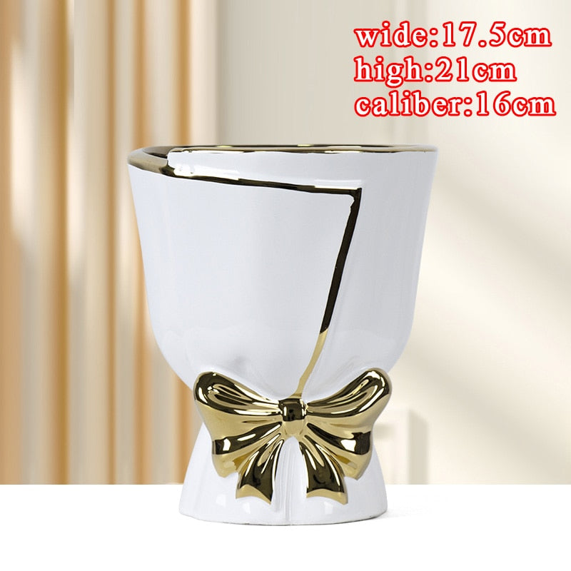 Butterfly Bouquet Shaped Vase