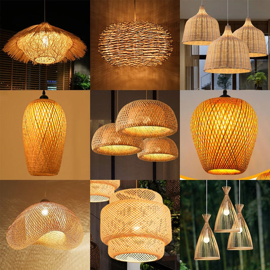 Rattan Pendant Light