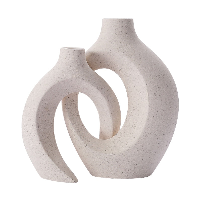 Interlocking Ceramic Vase