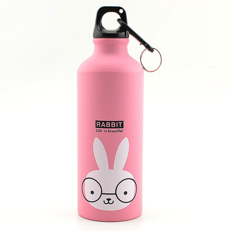 Jazzy Cartoon Water Bottle