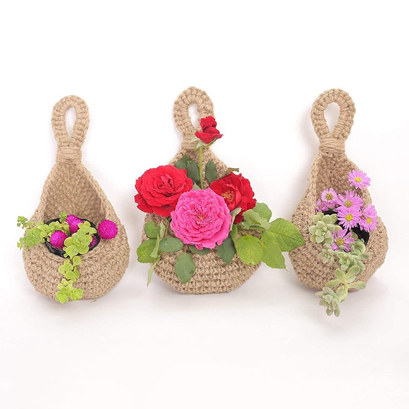 Rope Wall Hanging Storage Basket