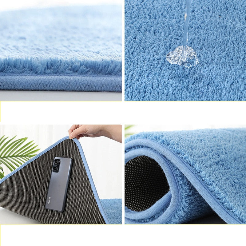 Marina Fluffy Bathroom Mat