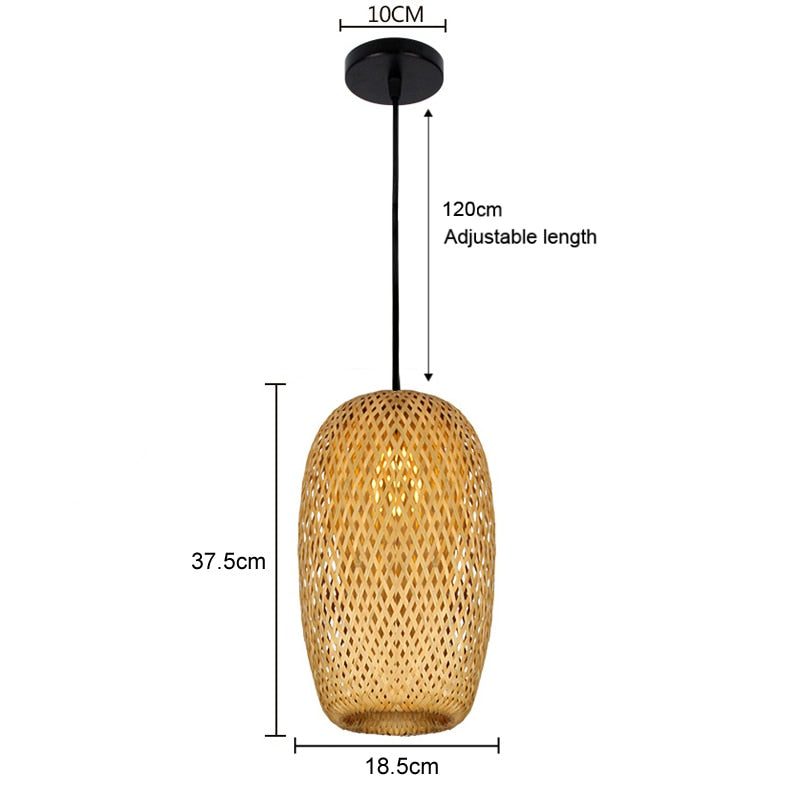 Rattan Pendant Light