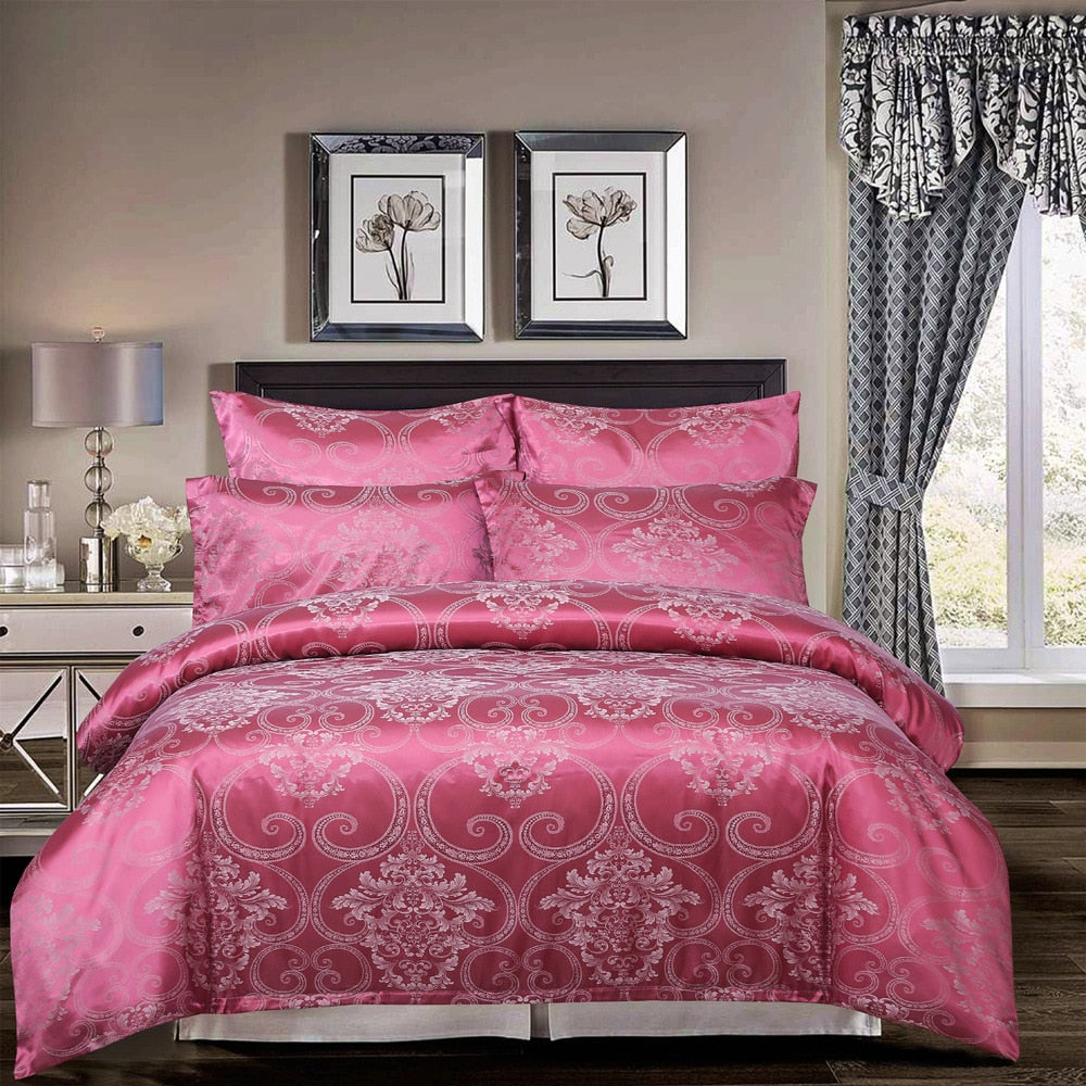 Satin European Comforter Set