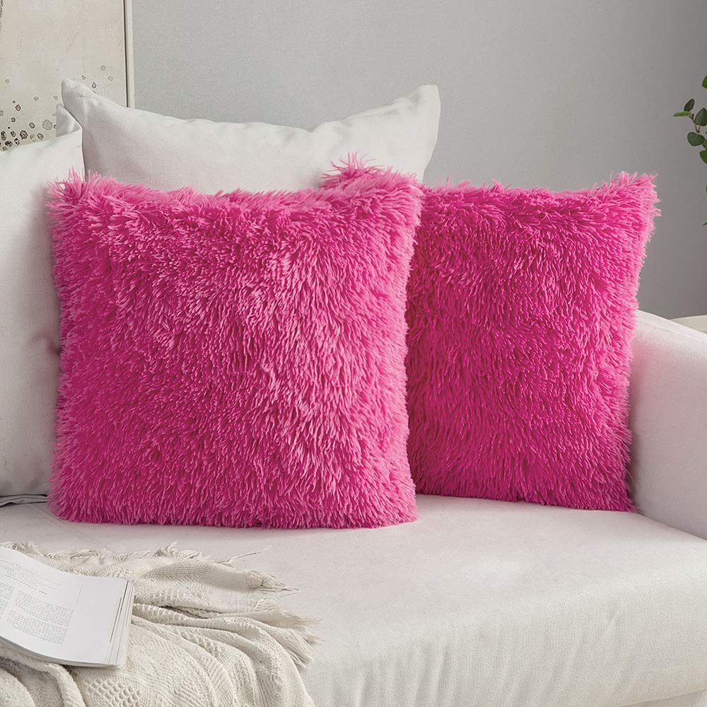 Soft Faux Fur Cushion Cover