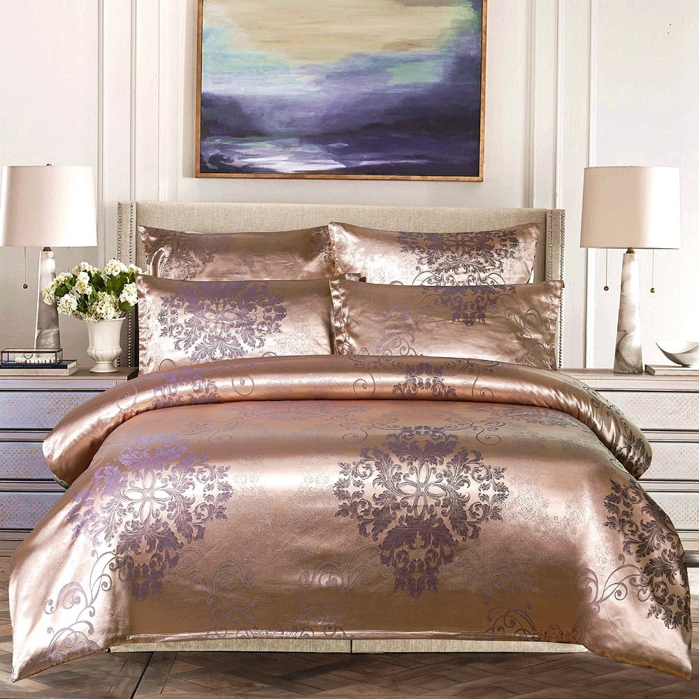 Satin European Comforter Set