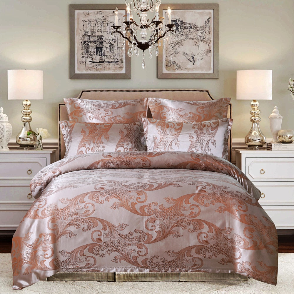 Satin European Comforter Set